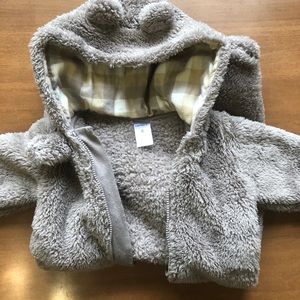 One piece fleece suit